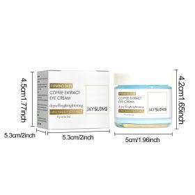 Jaysuing Coffee Firming Eye Cream Firming & Moisturizing Eye Cream For Fine Lines & Dark Circles