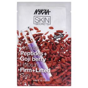 Skin Secrets Sheet Mask - Peptides and Goji berry by Nykaa Naturals for Women - 1 Pc Mask