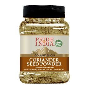 Pride of India â€“ Coriander Seed Ground â€“ Authentic Indian Spice â€“ Freshly Packed Gourmet Spice â€“ Must Ingredient in Indian & Middle Eastern Cu