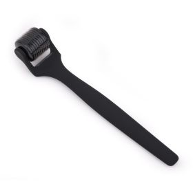 Matte 540 Microneedle Roller Feel Oil Rubber Oil Handle Matte (Option: Black-0.2mm)