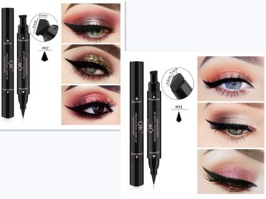 Double-headed wing seal eyeliner (Option: Combination)